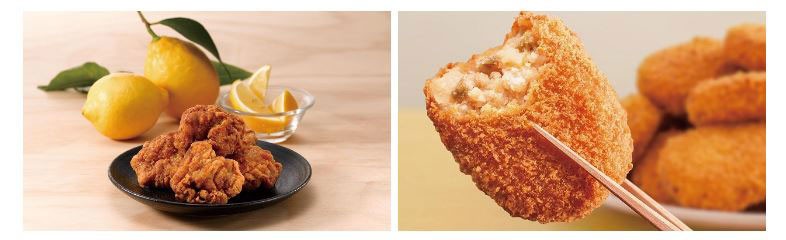 ローソン、爽やかな「鶏から レモン」と北海道産男爵芋の「ポテトコロッケ」発売