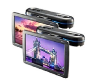 パイオニアから、後部座席で自分だけの映像を楽しめるプライベートモニター発売