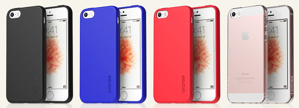 Arareeから無駄な厚みを削ぎ落としたスリムでシンプルなiPhone SE/5s/5ケース「Airfit」