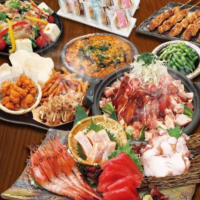 白木屋、やすらぎコース（5人前）