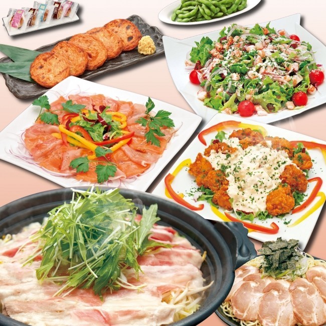 笑笑、蘭ＲＡＮコース（5人前）