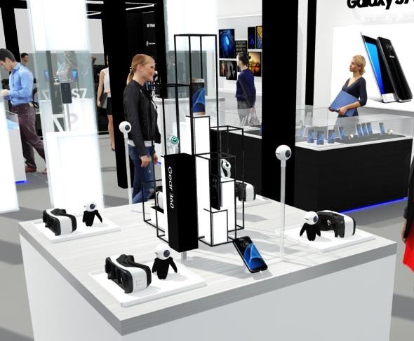 Gear360ブースその1