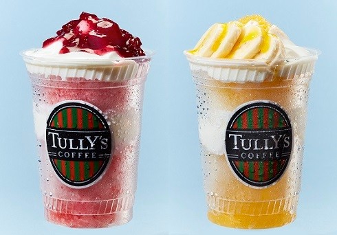 タリーズ、季節限定かき氷「アイスラッシュ ギリシャヨーグルト」発売　「ベリーズ」と「マンゴーフレッシュバナナ」