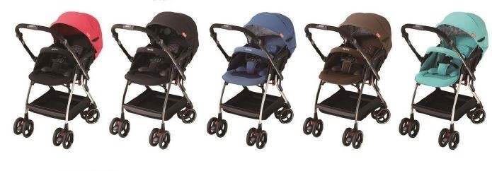 あらゆる振動から赤ちゃんを守る　オート4輪ベビーカー、アップリカ「オプティア」