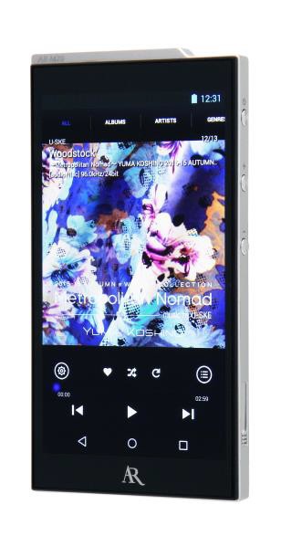 米AR製ハイレゾ対応ポータブルプレーヤー発売　高性能チップや独自アプリによる高音質再生