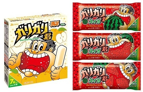 ガリガリ君が「旬の季節を先取り」で5月末に「梨」で