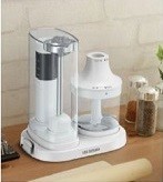 新たな「シンプルホワイト」シリーズから「ミル付きミキサー」を発売！