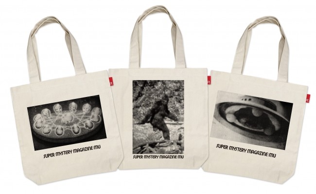 世界の謎と不思議をトートバッグにプリント　雑誌「ムー」と「ROOTOTE」がコラボ