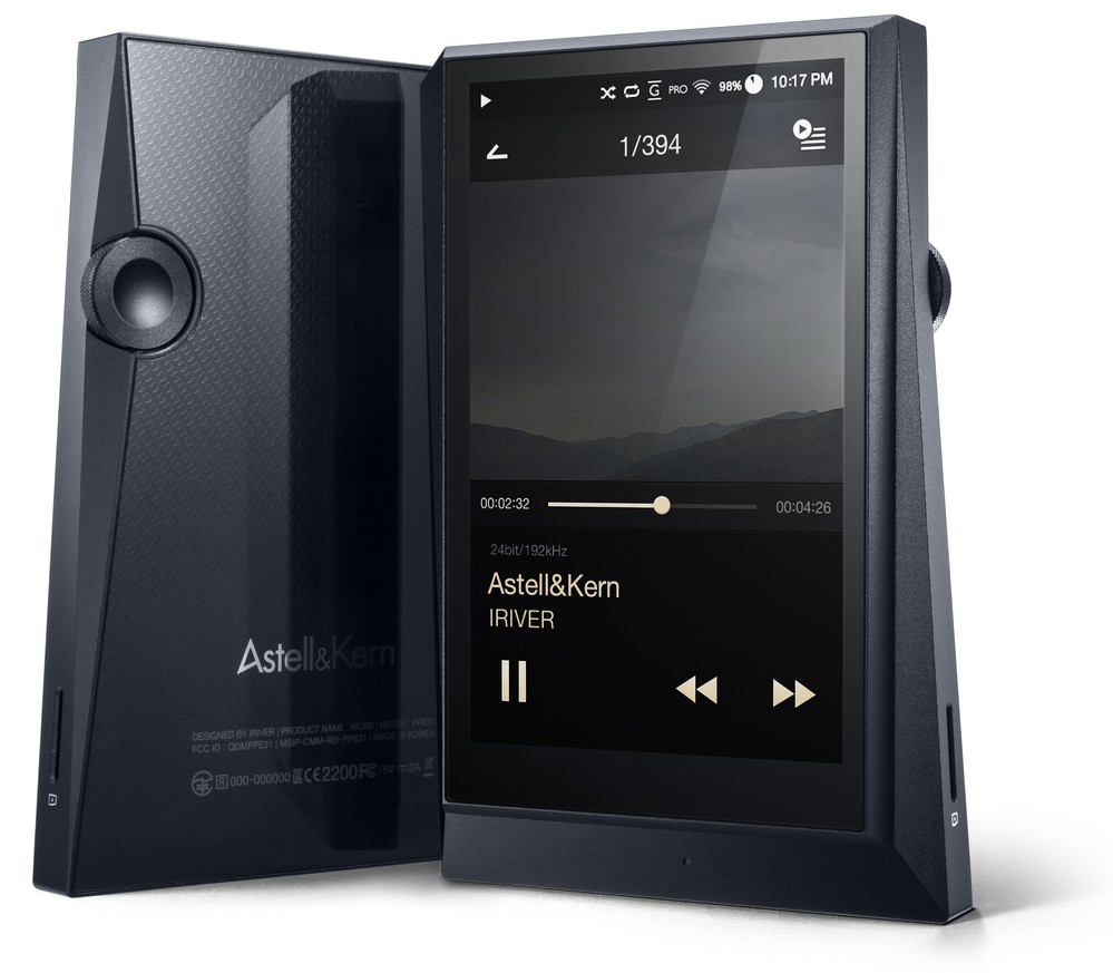 ハイレゾ対応ポータブルプレーヤーのエントリーモデル　「Astell&Kern AK300」