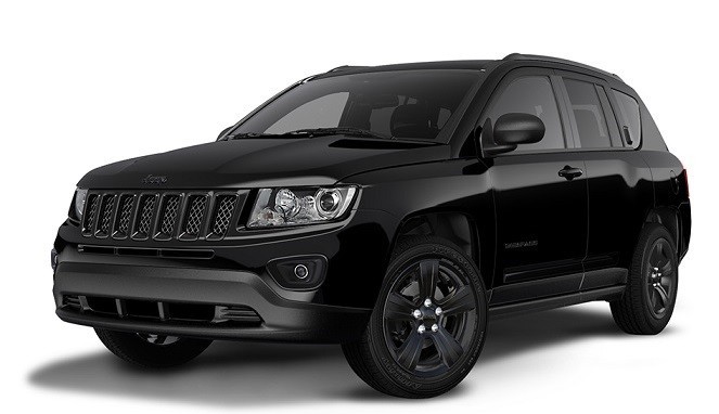 Jeep限定モデル「Compass Black Edition」　オリジナル自転車も