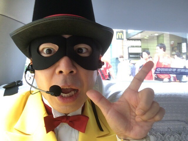 渋谷のマクドナルドに「怪盗」参上　ナゲット期間限定ソースを「ゲッツ！」