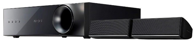 映画や音楽を臨場感のある音で　テレビ周りにすっきり配置できるスピーカーシステム」