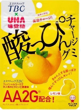 UHA味覚糖「酸っぴんチャージグミ」をTBCグループと共同開発