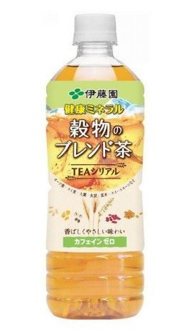 伊藤園「健康ミネラル　穀物ブレンド茶　TEAシリアル」　カフェインゼロ