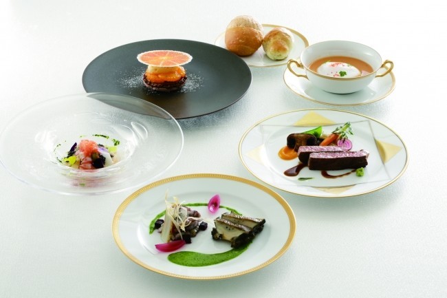 G7首脳らのディナーをイメージしたフルコース「志摩観光ホテル　サミット記念プラン」