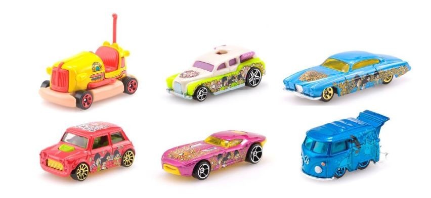 ビートルズの名曲『イエロー・サブマリン』50周年記念！限定モデルのダイキャストカー発売