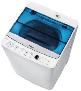 洗濯後のアイロンがけの時間と手間が省ける。（写真は、全自動洗濯機「JW‐C55A」）
