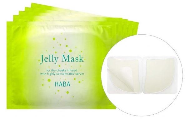 紫外線ダメージを受けやすいほお専用美容マスク　ハーバー「ジェリーマスク」
