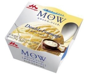 「MOW」から2つのチーズをブレンドした「ダブルフロマージュ」がコンビニ限定発売