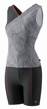 着脱しやすいアクアフィットネス専用水着「着やするりセパレーツ」　ミズノから