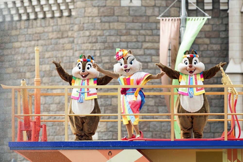 チップ＆デールとクラリスの「彩」グループ