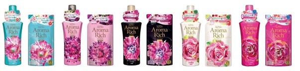 ライオン、衣料用柔軟仕上げ剤「ソフラン　アロマリッチ」から対極的な2つの香りを発売