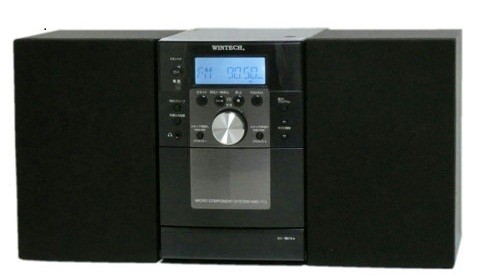 「WINTECH」からCD＆「ワイドFM」対応AM/FMチューナー、カセットデッキ搭載コンポ