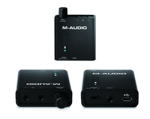 携帯プレーヤーやスマホ、PCに接続して豊かな音量・低音再生　ポータブル・ヘッドホンアンプ「Bass Traveler」