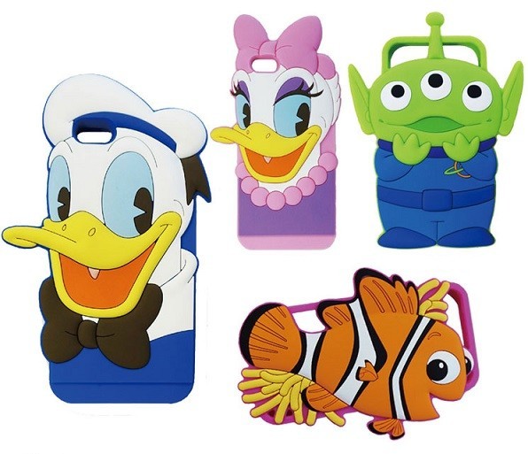 ディズニーキャラクターのダイカットiPhone 6s/6ケース　グルマンディーズから