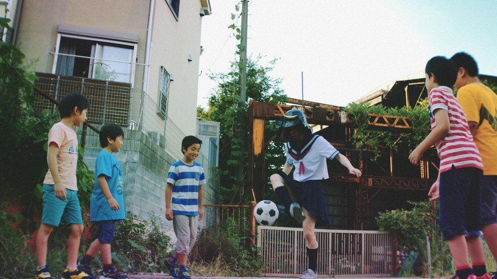 神業リフティングも見せ場の一つ