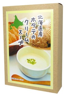 北海道産ホタテと魚醤で深い味わいを実現！ 「北海道産ホタテのクリームスープ」発売