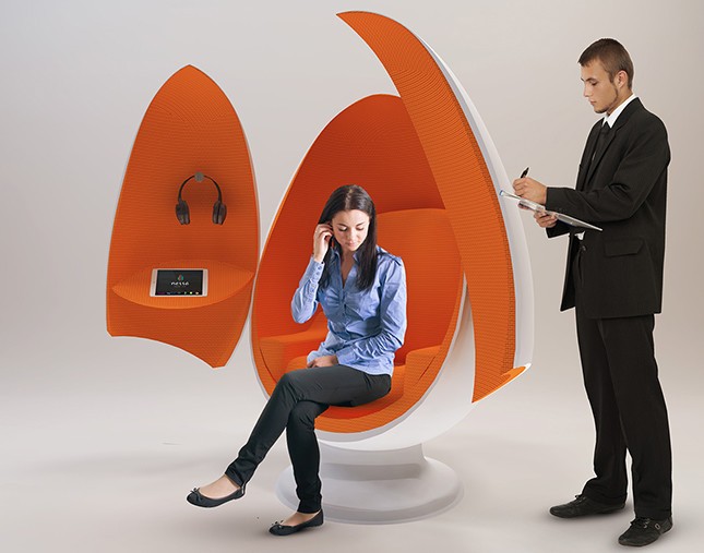 「ヒアリングエッグ」の内部