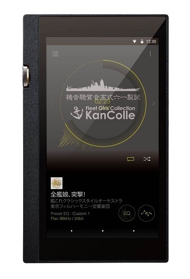 「艦これ」コラボデザインのオンキヨー製デジタルプレーヤー＆ヘッドホンのセット　「e組」にて期間限定で予約開始