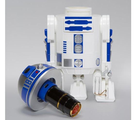 「スター・ウォーズ」のドロイド「R2-D2」型ネーム印スタンド　サンスター文具から