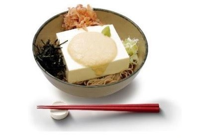 「豆腐一丁そば」と相性ピッタリの大和芋
