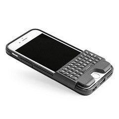 iPhone 6s/6用QWERTY配列のBluetoothキーボード　iOSキーボードショートカットも使える