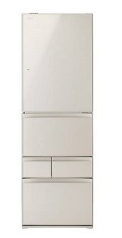 エチレン分解能力を従来機種より約1.3倍アップ！（写真は、「GR‐K41GXV」サテンゴールド）