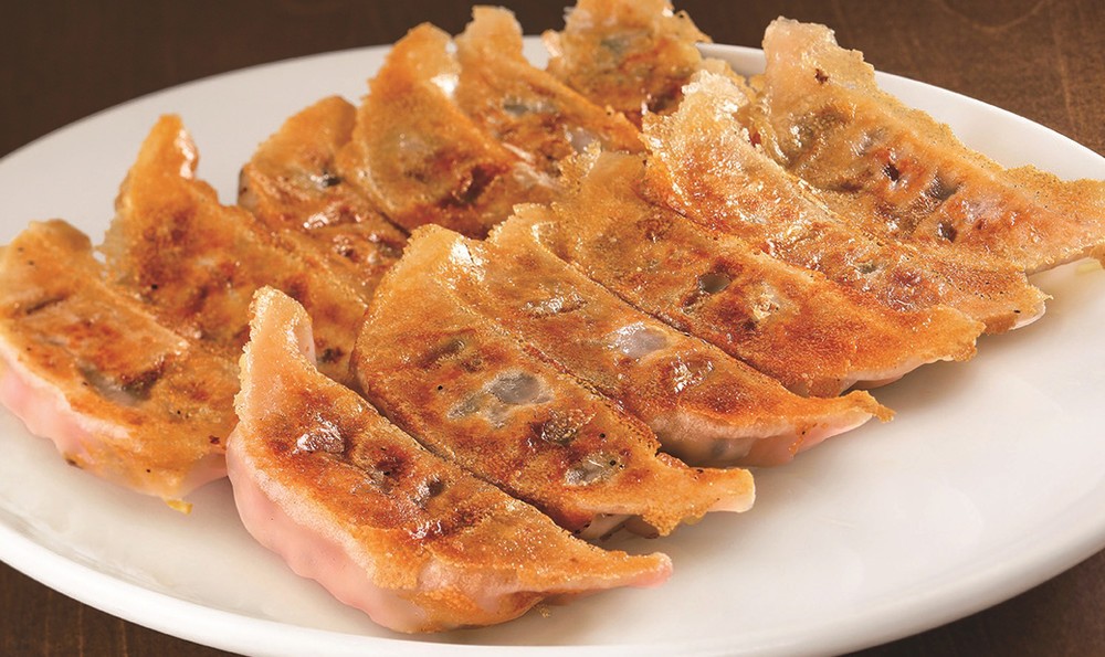 「宇都宮餃子 豚きっき 生姜餃子～岩下の新生姜使用～」盛付例その2