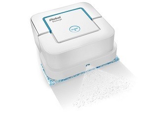 スマホ対応の床拭きロボット