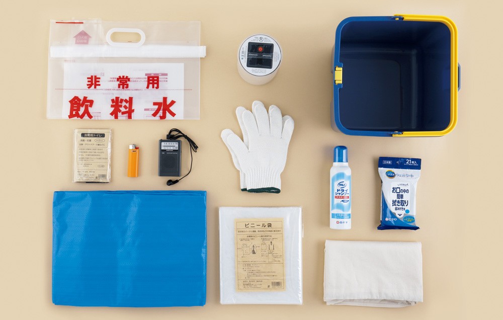 非常用バケツセットの内容