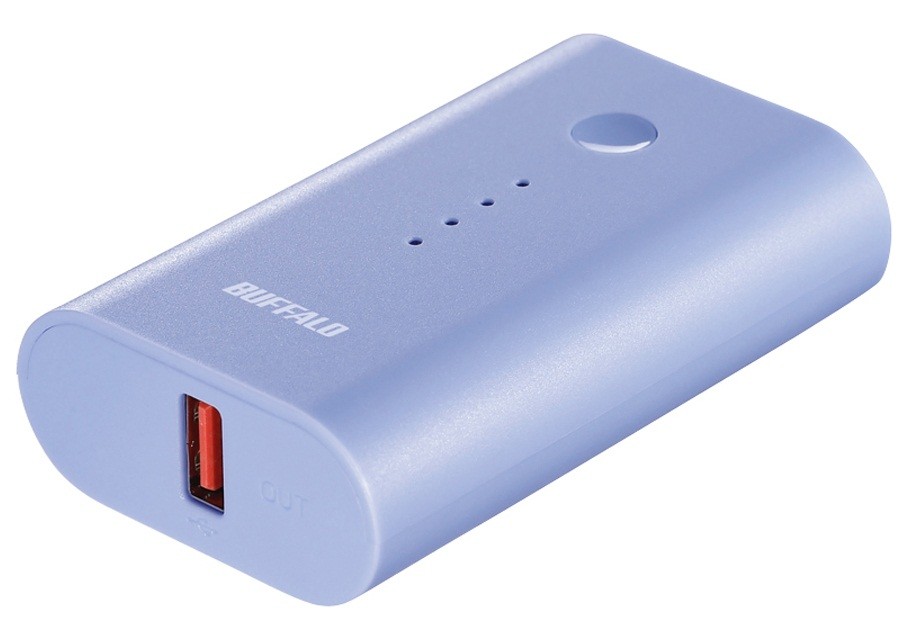 iPhone／Androidを自動判別し急速充電　バッファローからモバイルバッテリー2モデル