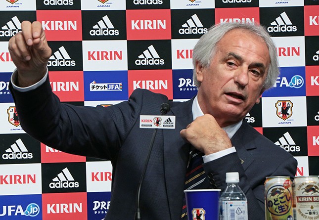 ハリルホジッチ、銀メダルに輝いた陸上400mリレー選手を見て「A代表も見習いたい」