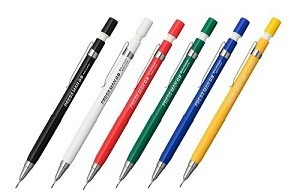 速記用シャープペン「プレスマン」から38年ぶりに新色5色、プラチナ万年筆