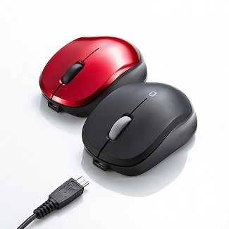 リチウムバッテリー内蔵で電池交換不要、手のひらサイズの3ボタンBluetoothマウス、サンワサプライから