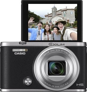 超広角19mmレンズ搭載、「自撮り」「みんな撮り」ＯＫ　カシオのデジカメ「EXILIM EX-ZR4000」