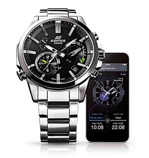 スマホとBluetooth接続、タイムサーバーによる正確な時刻の補正に対応した腕時計　カシオから