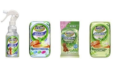 ペットを清潔にしてあげられる「デオクリーン　森の恵みシリーズ」発売