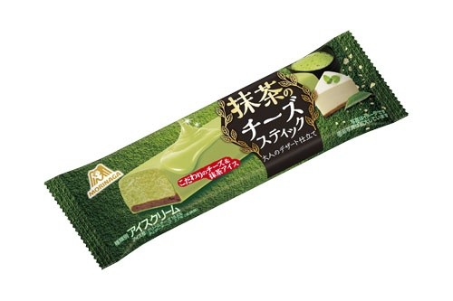 抹茶の深い味わいを楽しむチーズアイス　森永製菓から