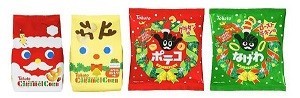 クリスマス限定商品「キャラメルコーン」「ポテコ」「なげわ」から、東ハト