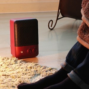 狭いスペース用の人感センサー付きセラミックファンヒーター